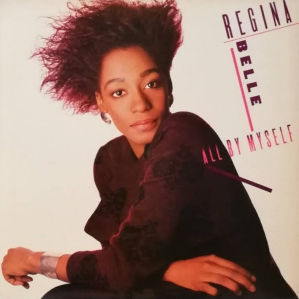 regina belle all by myself near mint 1987 lp - r&b soul new jersey singer smooth